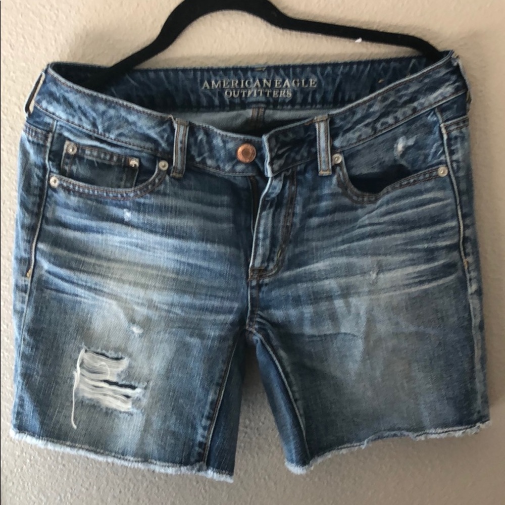 Ladies jean shorts